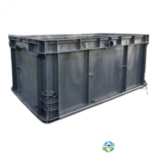 Stacking Totes For Sale: Used 24x15x11 Stacking Totes Mississippi In Mississippi - image 1 Stacking Totes For Sale: Used 24x15x11 Stacking Totes Mississippi In Mississippi - image 1