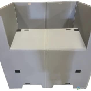 Pallet Containers For Sale: Used 40x48x45 Collapsible Sleeve Packs In North Carolina - image 1 Pallet Containers For Sale: Used 40x48x45 Collapsible Sleeve Packs In North Carolina - image 1