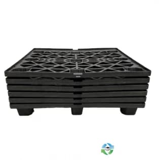 Plastic Pallets For Sale: New 48x45x6 Mesh Top Deck Nestable Plastic Pallets Texas In Texas - image 1 Plastic Pallets For Sale: New 48x45x6 Mesh Top Deck Nestable Plastic Pallets Texas In Texas - image 1
