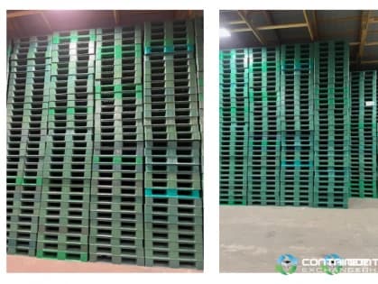 Plastic Pallets For Sale: Used 48x40x6 Stackable Plastic Pallets Illinois In Illinois - image 3 Plastic Pallets For Sale: Used 48x40x6 Stackable Plastic Pallets Illinois In Illinois - image 3
