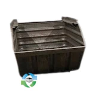 Metal Bins For Sale: Used 37x24x23 Metal Bins Indiana In Indiana - image 1 Metal Bins For Sale: Used 37x24x23 Metal Bins Indiana In Indiana - image 1