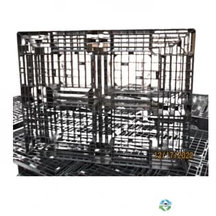 Plastic Pallets For Sale: Used 55x43.5x6 Large Heavy Duty Plastic Pallets Black/Dark Gray Georgia In Georgia - image 1 Plastic Pallets For Sale: Used 55x43.5x6 Large Heavy Duty Plastic Pallets Black/Dark Gray Georgia In Georgia - image 1