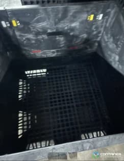 Pallet Containers For Sale: Used 45x48x42 Collapsible Bulk Containers with Drop Doors South Carolina In South Carolina - image 2 Pallet Containers For Sale: Used 45x48x42 Collapsible Bulk Containers with Drop Doors South Carolina In South Carolina - image 2