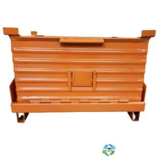 Metal Bins For Sale: Used 43x40x29 Rigid Drop Bottom Metal Bins Ontario In Ontario - image 1 Metal Bins For Sale: Used 43x40x29 Rigid Drop Bottom Metal Bins Ontario In Ontario - image 1