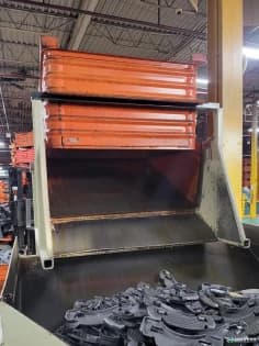 Metal Bins For Sale: Used 43x40x29 Rigid Drop Bottom Metal Bins Ontario In Ontario - image 3 Metal Bins For Sale: Used 43x40x29 Rigid Drop Bottom Metal Bins Ontario In Ontario - image 3
