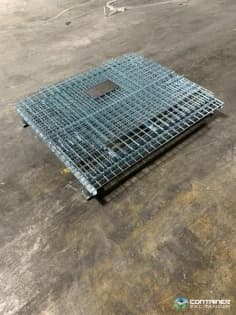 Wire Baskets For Sale: New 48x40x36 (30" inside height) Wire Basket Stackable Collapsible with Drop Gate Georgia In Georgia - image 2 Wire Baskets For Sale: New 48x40x36 (30" inside height) Wire Basket Stackable Collapsible with Drop Gate Georgia In Georgia - image 2