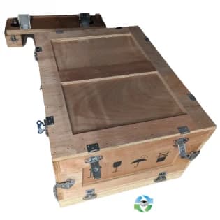 Wood Crates For Sale: Used 39.5x31x21.5 Heavy Duty Wood Crate California In California - image 1 Wood Crates For Sale: Used 39.5x31x21.5 Heavy Duty Wood Crate California In California - image 1