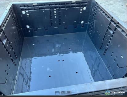 Pallet Containers For Sale: Used 45x48x27 Collapsible Bulk Bins with Drop Doors Canada In Ontario - image 3 Pallet Containers For Sale: Used 45x48x27 Collapsible Bulk Bins with Drop Doors Canada In Ontario - image 3