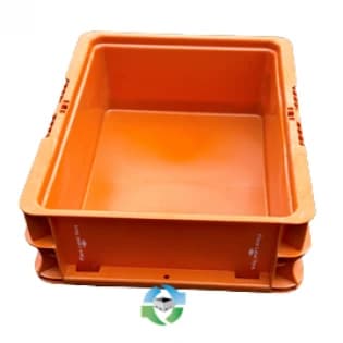 Stacking Totes For Sale: New 12x15x5 Stacking Totes Michigan In Michigan - image 1 Stacking Totes For Sale: New 12x15x5 Stacking Totes Michigan In Michigan - image 1