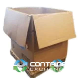 Gaylord Boxes For Sale: Used 48x40x40 5 Wall HTP-41 Gaylords California In California - image 1 Gaylord Boxes For Sale: Used 48x40x40 5 Wall HTP-41 Gaylords California In California - image 1