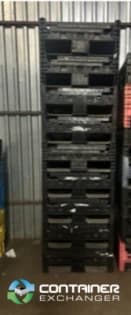 Pallet Containers For Sale: Used 30x32x34 Collapsible Bulk Containers with Drop Doors Michigan In Michigan - image 2 Pallet Containers For Sale: Used 30x32x34 Collapsible Bulk Containers with Drop Doors Michigan In Michigan - image 2