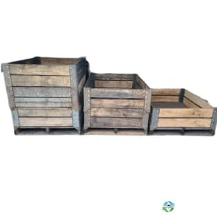 Wood Crates For Sale: Used 48x36x16 Wood Crates with Pallets Wisconsin In Wisconsin - image 1 Wood Crates For Sale: Used 48x36x16 Wood Crates with Pallets Wisconsin In Wisconsin - image 1