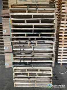Wood Pallets For Sale: New 48x48x4.5 Wood Pallets Ontario In Ontario - image 1 Wood Pallets For Sale: New 48x48x4.5 Wood Pallets Ontario In Ontario - image 1