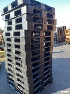 Plastic Pallets For Sale: Used 43x43x5.3 Stackable Medium Duty Plastic Pallets Missouri In Missouri - image 3 Plastic Pallets For Sale: Used 43x43x5.3 Stackable Medium Duty Plastic Pallets Missouri In Missouri - image 3