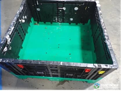 Pallet Containers For Sale: Used 48x45x27 Collapsible Bulk Containers Wisconsin In Wisconsin - image 3 Pallet Containers For Sale: Used 48x45x27 Collapsible Bulk Containers Wisconsin In Wisconsin - image 3