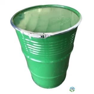 Drums For Sale: Used 55 Gallon Metal Drums Open Top with Lid & Snap Ring Texas In Texas - image 1 Drums For Sale: Used 55 Gallon Metal Drums Open Top with Lid & Snap Ring Texas In Texas - image 1
