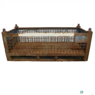 Wire Baskets For Sale: Used 54x22x20 Wire Basket No Drop Doors Mississippi In Mississippi - image 1 Wire Baskets For Sale: Used 54x22x20 Wire Basket No Drop Doors Mississippi In Mississippi - image 1