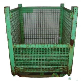 Wire Baskets For Sale: Used 42x42x49 Wire Basket 1 Drop Door 42" Side Mississippi In Mississippi - image 1 Wire Baskets For Sale: Used 42x42x49 Wire Basket 1 Drop Door 42" Side Mississippi In Mississippi - image 1