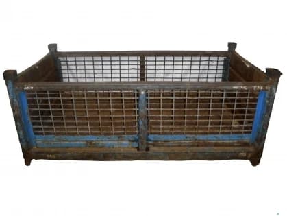 Wire Baskets For Sale: Used 80x39x35 Wire Basket No Drop Doors Mississippi In Mississippi - image 2 Wire Baskets For Sale: Used 80x39x35 Wire Basket No Drop Doors Mississippi In Mississippi - image 2