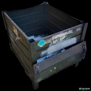 Metal Bins For Sale: Used 30x36x30 Steel Bins 1 Drop Part Chute 36″ Side Ohio In Ohio - image 1 Metal Bins For Sale: Used 30x36x30 Steel Bins 1 Drop Part Chute 36″ Side Ohio In Ohio - image 1