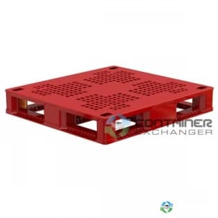 Plastic Pallets For Sale: New 39x36x6 Bottled Water Pallet Display Pallet with Optional Stacking Post Indiana In Indiana - image 1 Plastic Pallets For Sale: New 39x36x6 Bottled Water Pallet Display Pallet with Optional Stacking Post Indiana In Indiana - image 1