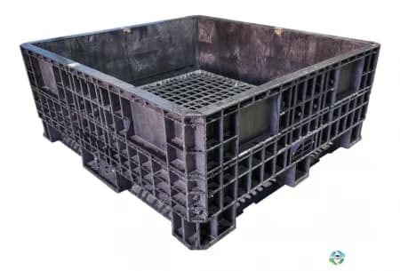 Pallet Containers For Sale: Reconditioned 45x48x19 Fixed Wall Bulk Container Mississippi In Mississippi - image 2 Pallet Containers For Sale: Reconditioned 45x48x19 Fixed Wall Bulk Container Mississippi In Mississippi - image 2