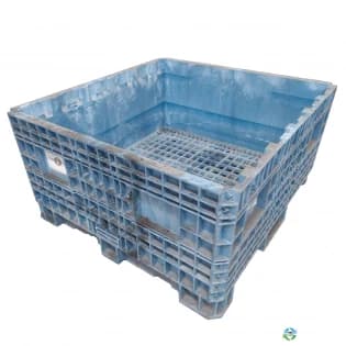Pallet Containers For Sale: Reconditioned 45x48x25 Fixed Wall Bulk Container Mississippi In Mississippi - image 1 Pallet Containers For Sale: Reconditioned 45x48x25 Fixed Wall Bulk Container Mississippi In Mississippi - image 1
