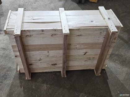 Wood Crates For Sale: New 43x28x17 Fixed Wall Wood Crate with Lids Michigan In Michigan - image 3 Wood Crates For Sale: New 43x28x17 Fixed Wall Wood Crate with Lids Michigan In Michigan - image 3