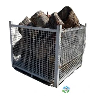 Wire Baskets For Sale: Used 60x60x58 Rigid Wire Baskets One Drop Gate Georgia In Georgia - image 1 Wire Baskets For Sale: Used 60x60x58 Rigid Wire Baskets One Drop Gate Georgia In Georgia - image 1
