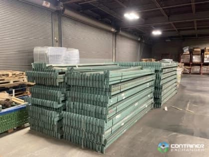 Beams For Sale: Used 144x3 Teardrop Style Shelf Beams (Green) In New Jersey - image 3 Beams For Sale: Used 144x3 Teardrop Style Shelf Beams (Green) In New Jersey - image 3