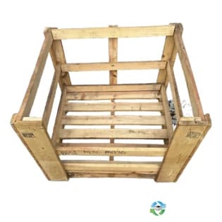 Wood Crates For Sale: Used 38.5x42.5x32.5 Heat Treated Wood Crate Missouri In Missouri - image 1 Wood Crates For Sale: Used 38.5x42.5x32.5 Heat Treated Wood Crate Missouri In Missouri - image 1