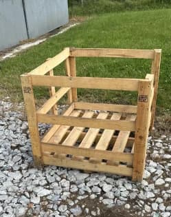 Wood Crates For Sale: Used 38.5x42.5x32.5 Heat Treated Wood Crate Missouri In Missouri - image 3 Wood Crates For Sale: Used 38.5x42.5x32.5 Heat Treated Wood Crate Missouri In Missouri - image 3