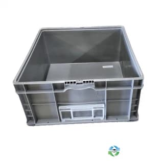 Stacking Totes For Sale: Like New Orbis Light Gray 24x22x11 Smooth Bottom Units Ohio In Ohio - image 1 Stacking Totes For Sale: Like New Orbis Light Gray 24x22x11 Smooth Bottom Units Ohio In Ohio - image 1