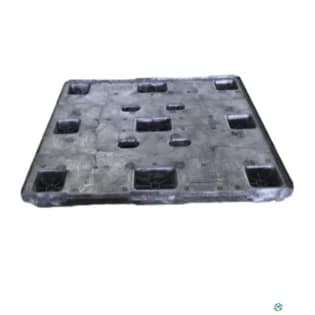 Plastic Pallets For Sale: Used 45x48x4 9 Leg Nesting Plastic Pallets Ohio In Ohio - image 1 Plastic Pallets For Sale: Used 45x48x4 9 Leg Nesting Plastic Pallets Ohio In Ohio - image 1