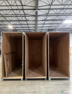 Wood Crates For Sale: Used 139x45x100 3 Oversized Wood Crates Shipping Containers Maryland In Maryland - image 2 Wood Crates For Sale: Used 139x45x100 3 Oversized Wood Crates Shipping Containers Maryland In Maryland - image 2