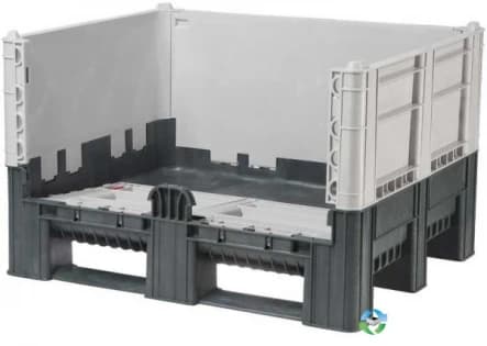 Pallet Containers For Sale: NEW 48x40x29H COLLAPSIBLE BULK BIN FDA APPROVED MICHIGAN In Michigan - image 2 Pallet Containers For Sale: NEW 48x40x29H COLLAPSIBLE BULK BIN FDA APPROVED MICHIGAN In Michigan - image 2