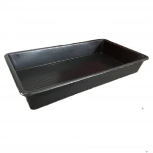 Nesting Totes For Sale: NEW 39.5x21.5x6 Heavy Duty Plastic Nesting Trays Black Mississippi In Mississippi - image 1 Nesting Totes For Sale: NEW 39.5x21.5x6 Heavy Duty Plastic Nesting Trays Black Mississippi In Mississippi - image 1