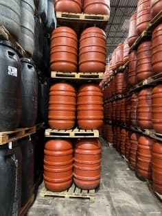 Drums For Sale: Used 55 Gallon Drums Previous Food Grade Open Head Ontario In Ontario - image 2 Drums For Sale: Used 55 Gallon Drums Previous Food Grade Open Head Ontario In Ontario - image 2