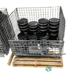 Wire Baskets For Sale: USED 40x32x34H COLLAPSIBLE WIRE MESH BINS ONTARIO In Ontario - image 1 Wire Baskets For Sale: USED 40x32x34H COLLAPSIBLE WIRE MESH BINS ONTARIO In Ontario - image 1