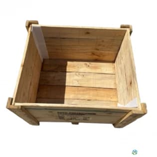 Wood Crates For Sale: Used 27.5x33.5x26 Wooden Crates Nebraska In Nebraska - image 1 Wood Crates For Sale: Used 27.5x33.5x26 Wooden Crates Nebraska In Nebraska - image 1