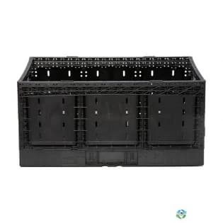 Stacking Totes For Sale: Used 24x16x11 Collapsible Returnable Plastic Crates Georgia In Georgia - image 2 Stacking Totes For Sale: Used 24x16x11 Collapsible Returnable Plastic Crates Georgia In Georgia - image 2