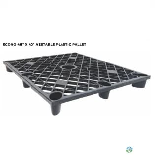 Plastic Pallets For Sale: New 48x40x4.8 Nestable Export Plastic Pallets Maine In New Hampshire - image 1 Plastic Pallets For Sale: New 48x40x4.8 Nestable Export Plastic Pallets Maine In New Hampshire - image 1