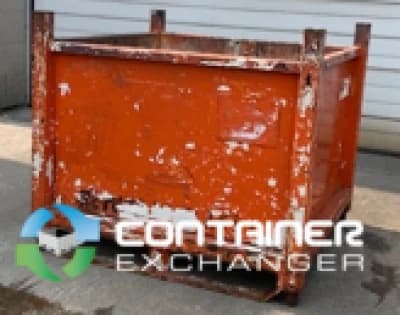 Metal Bins For Sale: Used 34x34x32 Rigid Metal Bin In Ontario - image 1 Metal Bins For Sale: Used 34x34x32 Rigid Metal Bin In Ontario - image 1