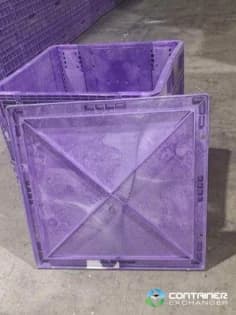Pallet Containers For Sale: Used Orbis 45x48 Bulk Container Lids In Indiana - image 2 Pallet Containers For Sale: Used Orbis 45x48 Bulk Container Lids In Indiana - image 2