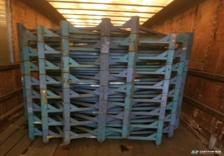 Stack Racks For Sale: Used 60x60" at 50" Clear Height Stack Racks with 9 Square Open Decking Ohio In Ohio - image 3 Stack Racks For Sale: Used 60x60" at 50" Clear Height Stack Racks with 9 Square Open Decking Ohio In Ohio - image 3