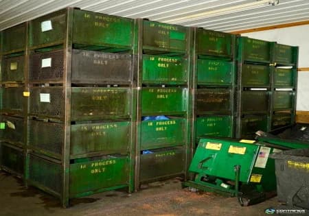 Metal Bins For Sale: Used Heavy Duty Stackable 34x29x24h” Steel Bulk Containers Canada In Ontario - image 4 Metal Bins For Sale: Used Heavy Duty Stackable 34x29x24h” Steel Bulk Containers Canada In Ontario - image 4