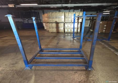 Stack Racks For Sale: Used 48x48 at 61" Clear Height Stack Racks Open Deck Pennsylvania In Pennsylvania - image 3 Stack Racks For Sale: Used 48x48 at 61" Clear Height Stack Racks Open Deck Pennsylvania In Pennsylvania - image 3