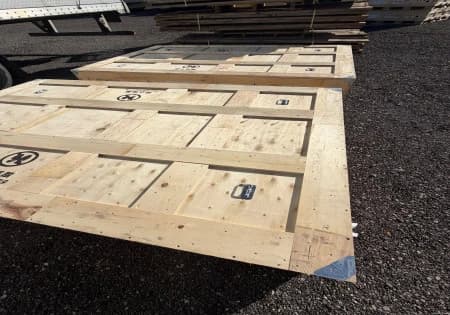 Wood Crates For Sale: Used 99x71x14 Heavy Duty Reinforced Storage Crates Michigan In Michigan - image 2 Wood Crates For Sale: Used 99x71x14 Heavy Duty Reinforced Storage Crates Michigan In Michigan - image 2