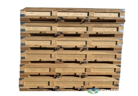 Wood Crates For Sale: Used 99x71x14 Heavy Duty Reinforced Storage Crates Michigan In Michigan - image 1 Wood Crates For Sale: Used 99x71x14 Heavy Duty Reinforced Storage Crates Michigan In Michigan - image 1