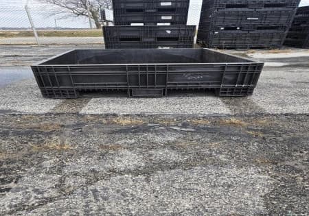 Pallet Containers For Sale: Used 64x48x19 Fixed Wall Bulk Container Ohio In Ohio - image 2 Pallet Containers For Sale: Used 64x48x19 Fixed Wall Bulk Container Ohio In Ohio - image 2